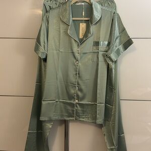 Pajama Set Silk by Ekouaer